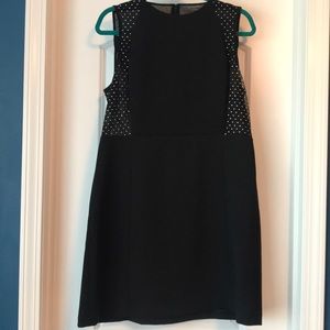 Michael Kors black cocktail sheath dress